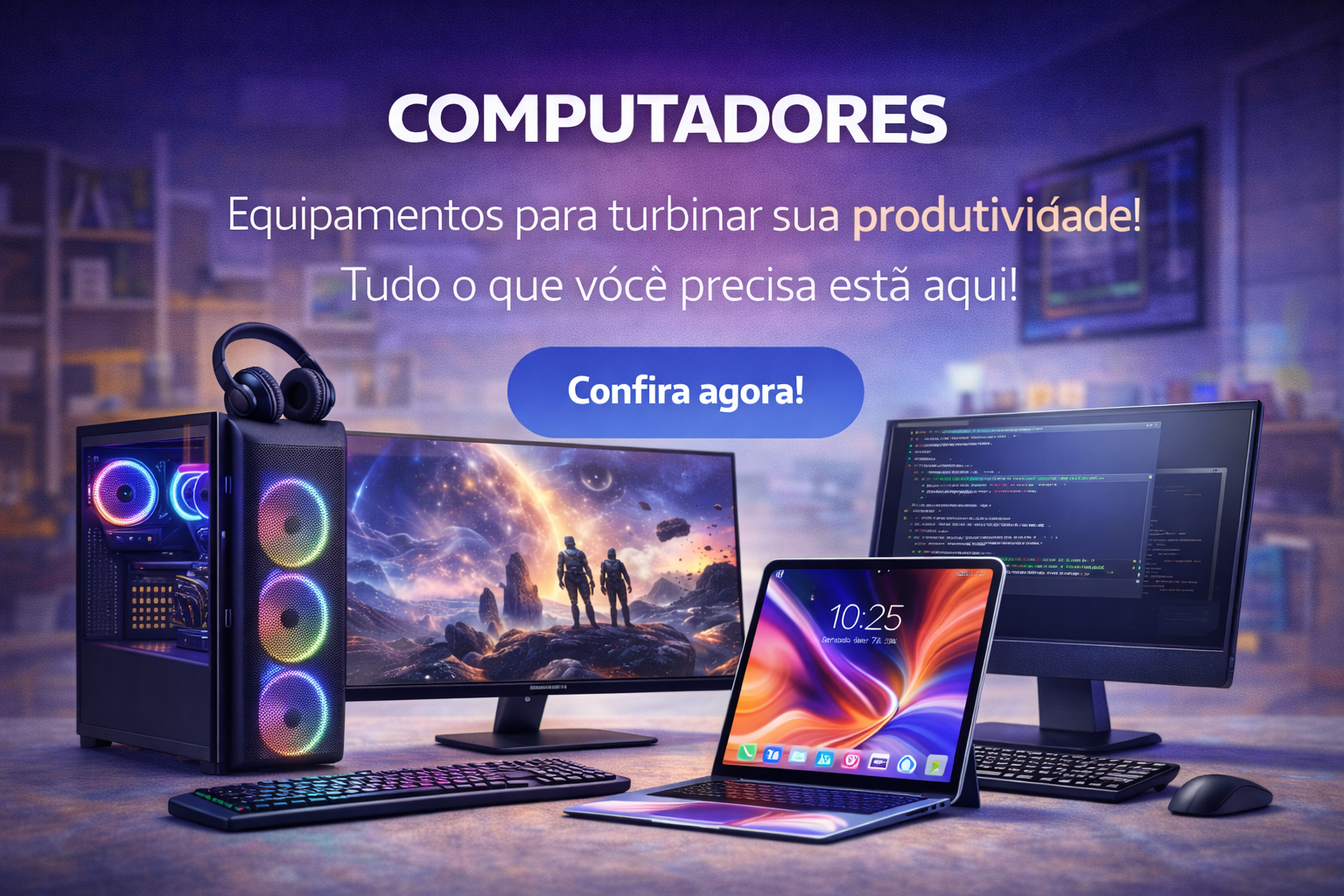 Equipamentos para turbinar sua produtividade